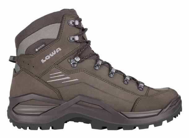 LOWA RENEGADE EVO GTX MID W Brun 9,5 Vandringskänga med bred läst 