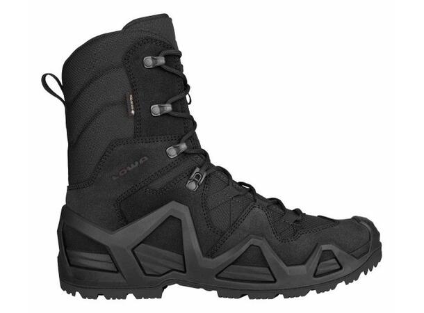 LOWA ZEPHYR MK2 GTX HI Svart 8,5 Hög polis- och militärkänga med Gore-Tex 