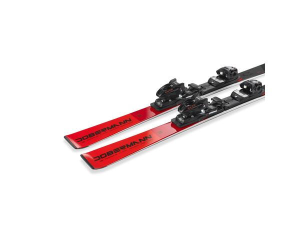 NORDICA DOBERMANN SLJ PLATE Svart 121 Racingskida junior slalom 