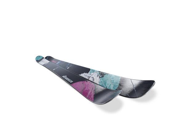 NORDICA UNLEASHED 98 Blå/Lila 180 Skidor Freeski Twintip (flat) 