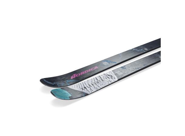 NORDICA UNLEASHED 98 Blå/Lila 180 Skidor Freeski Twintip (flat) 