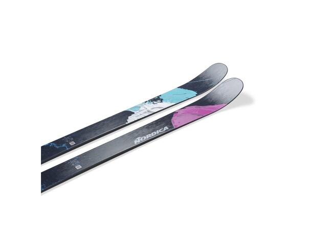 NORDICA UNLEASHED 98 Blå/Lila 180 Skidor Freeski Twintip (flat) 