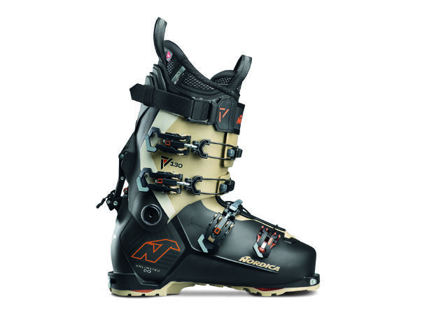 NORDICA UNLIMITED 130 DYN Svart/Sand 285 Pjäxa All mountain Touring herr 