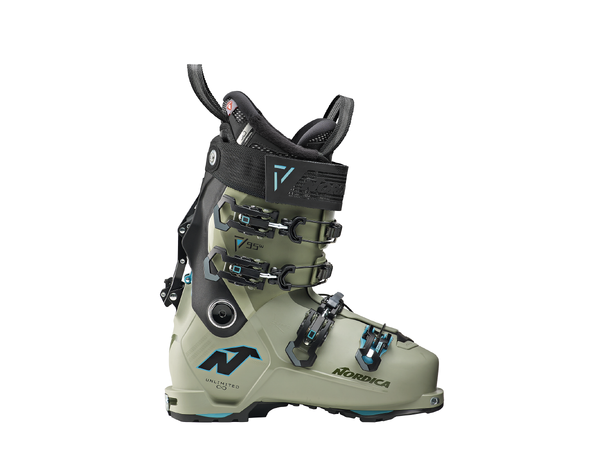 NORDICA UNLIMITED 95 W DYN Grön 245 Pjäxa dam All mountain Touring 