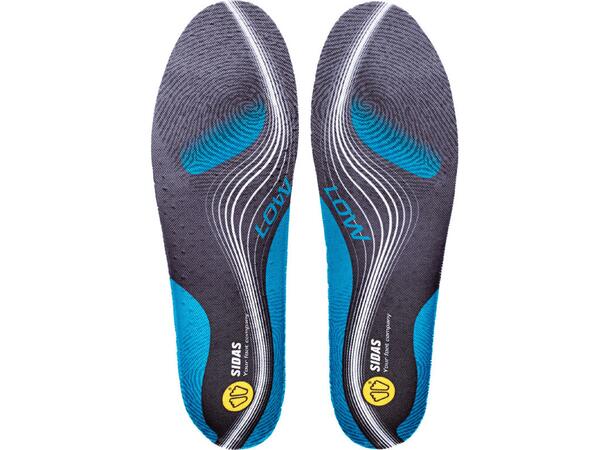 SIDAS 3FEET ACTIV LOW Blå XXL Formade iläggssulor lågt fotvalv 