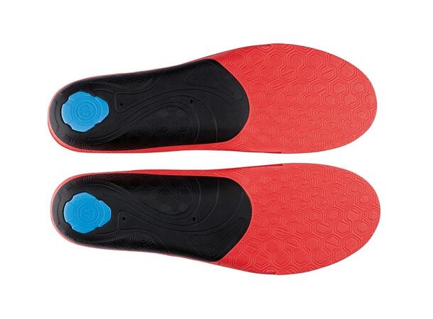 SIDAS 3FEET ECO WINTER LOW Röd L Formade iläggssulor lågt fotvalv 
