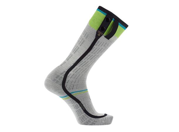 SIDAS SKI RACE S.E.T® SOCKS Vit 39-40 Värmestrumpor (utan batterier) 