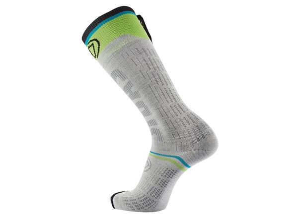 SIDAS SKI RACE S.E.T® SOCKS Vit 39-40 Värmestrumpor (utan batterier) 