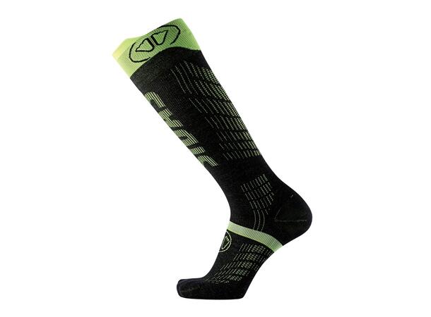 SIDAS SKI ULTRAFIT SOCKS Svart/Gul 40-41 Skidstrumpor 