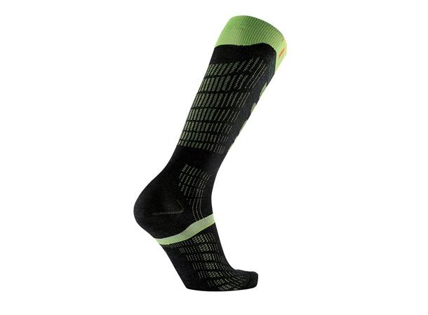 SIDAS SKI ULTRAFIT SOCKS Svart/Gul 40-41 Skidstrumpor 