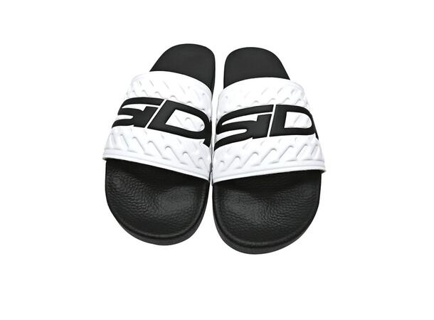 SIDI POOL SLIDE Svart/Vit 38 Badtofflor 