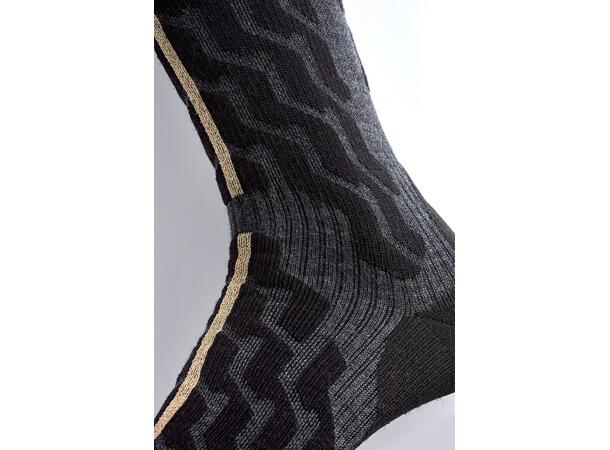 THERM-IC SKI EXTRA WARM Svart 39-41 Skidstrumpor med merinoull 