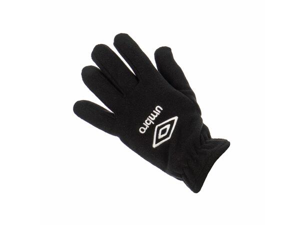 UMBRO Ara Fleece Gloves Svart JR Fingervantar i fleeece 