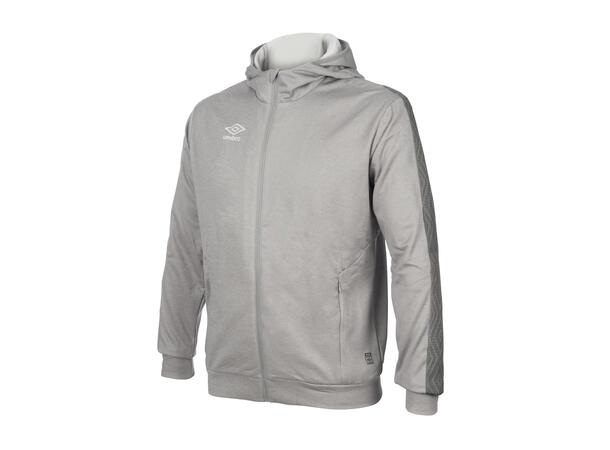 UMBRO Flex Full Zip Hood Ljusgrå L Fritidsjacka herr 