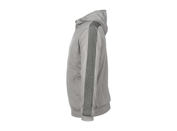 UMBRO Flex Full Zip Hood Ljusgrå L Fritidsjacka herr 