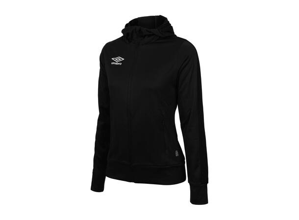 UMBRO Flex Full Zip Hood W Svart 36 Fritidsjacka dam 