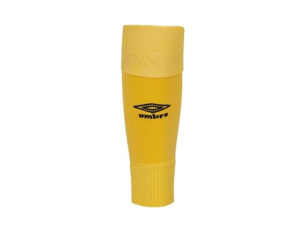 UMBRO Footless Sock Gul L Fotbollstrumpa utan skaft 