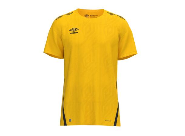 UMBRO UX Pro SS Jsy Gul/Svart S Matchtröja kort ärm 
