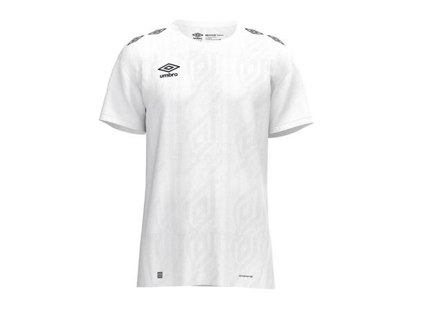 UMBRO UX Pro SS Jsy Jr Vit/Svart 128 Matchtröja kort ärm junior 