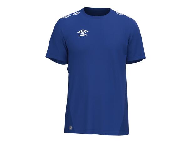 UMBRO UX Pro Trn Tee Jr Blå/Vit 152 Tränings t-shirt junior 
