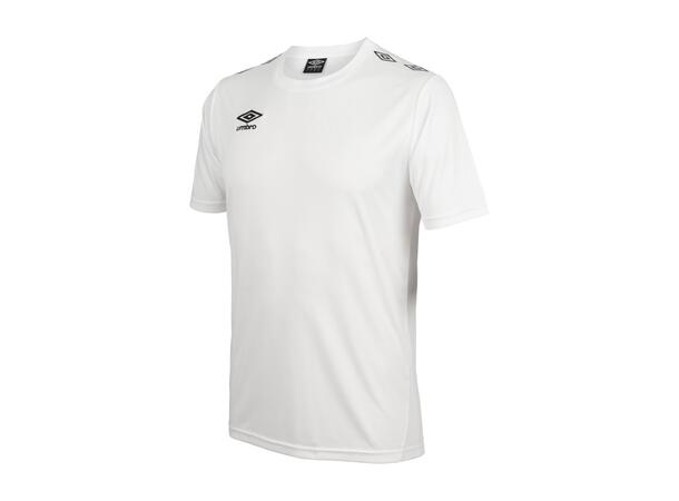 UMBRO UX Pro Trn Tee Jr Vit/Svart 152 Tränings t-shirt junior 