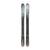 NORDICA UNLEASHED 108 Silver/Svart 186 Skidor Freeski Twintip (Flat) 