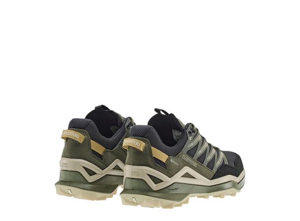 LOWA MADDOX PRO GTX LO Svart/Grön 8 Låg vandringssko med Goretex 