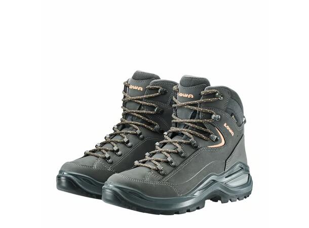 LOWA RENEGADE EVO GTX MID WS Grå 6 Vandringskänga med Gore-Tex dam 