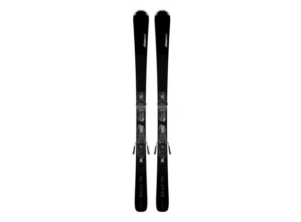 NORDICA BELLE 73 X +TLT10 Svart 150 Skidpaket ink.bindning TLT10 (0C7021DA) 