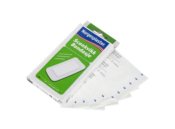 SCANSPORT Scankvikk Bandageplåster Bandageplåster 5x10cm 