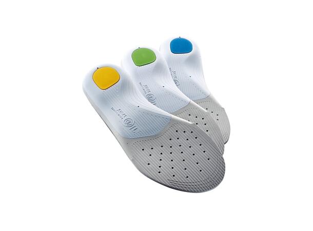 SIDAS 3FEET MOTION MID Grön XS Formade iläggssulor medelhögt fotvalv 