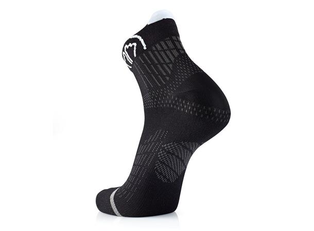 SIDAS RUN ANATOMIC ANKLE Svart 42-44 Löparstrumpor korta 