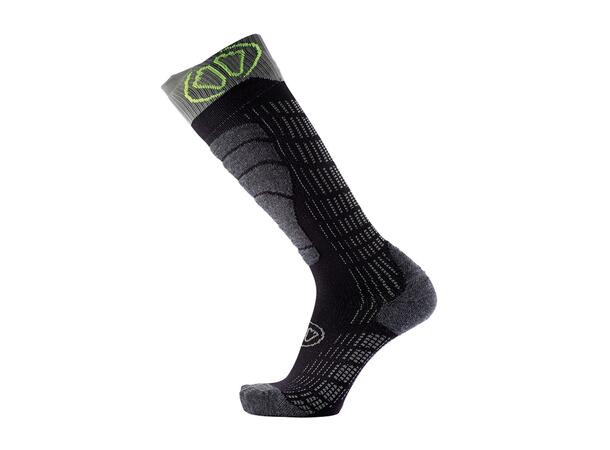 SIDAS SKI COMFORT SOCKS Svart/Grå 45-47 Skidstrumpor 
