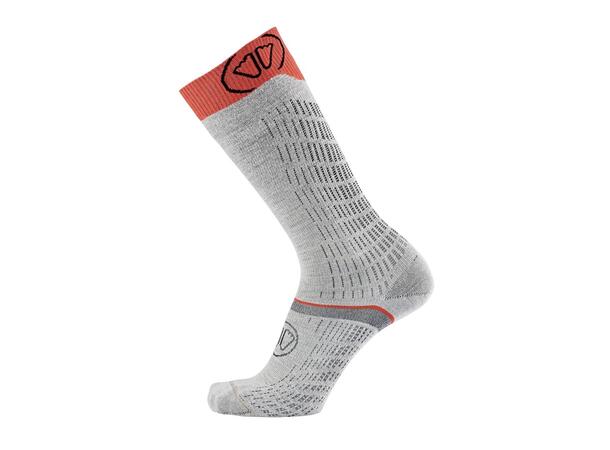 SIDAS SKI MERINO PERF.SOCKS Grå 39-40 Skidstrumpor merinoull 
