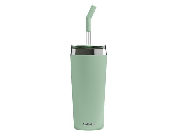 SIGG HELIA TRAVEL MUG Grön 0,6 L Termos-mugg med sugrör 