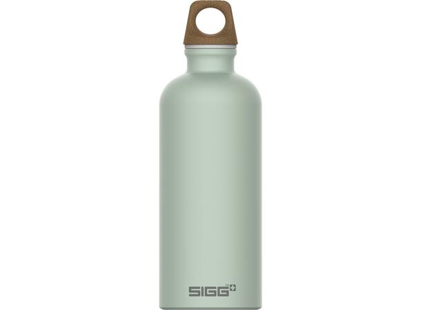 SIGG TRAVELLER MYPLANET Grön 0,6L Flaska i aluminium "Repeat Plain" 