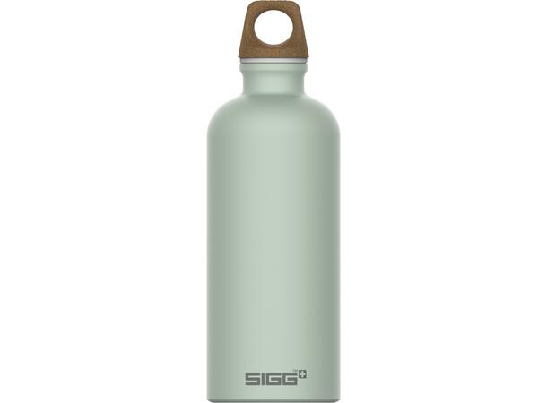 SIGG TRAVELLER MYPLANET Grön 0,6L Flaska i aluminium "Repeat Plain"