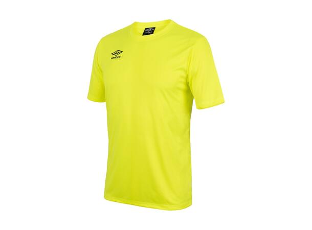 UMBRO Cup SS Jersey Neongul M Tränings t-shirt 