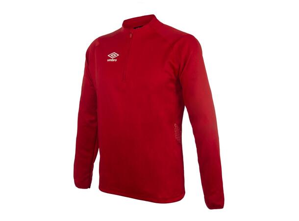 UMBRO Liga Halfzip Jr Röd 128 Träningströja med krage junior 