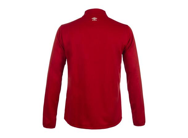 UMBRO Liga Halfzip Jr Röd 128 Träningströja med krage junior 