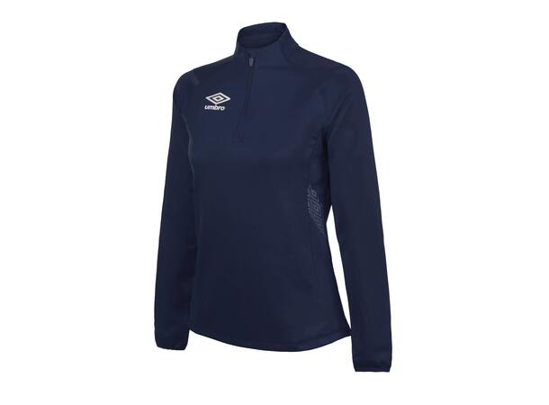 UMBRO Liga Halfzip W Marin 40 Träningströja med krage dam 