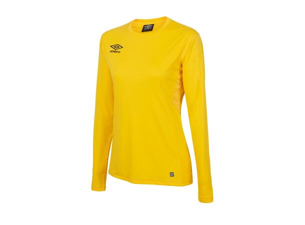 UMBRO Liga LS Jersey W Gul 40 Matchtröja lång ärm dam 