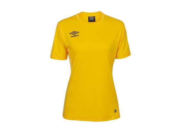 UMBRO Liga SS Jersey W Gul 44 Matchtröja kort ärm dam 
