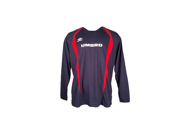 UMBRO Panelled LS Jersey Marin S Retro fotbollströja 