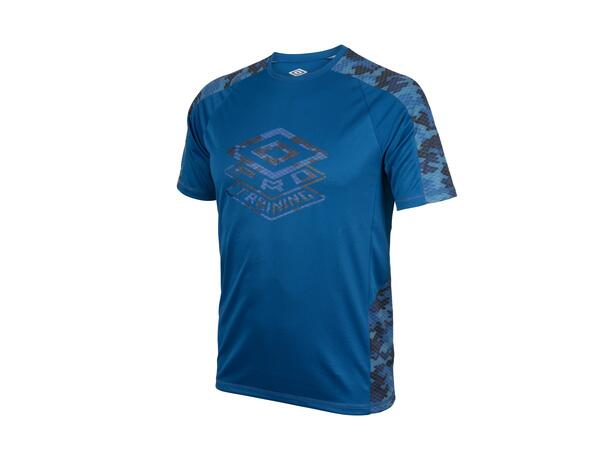 UMBRO Pro Tr Graphic Jersey Blå L Tränings t-shirt 
