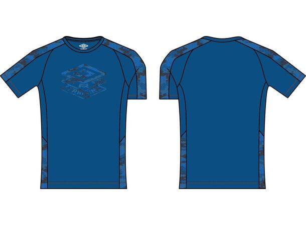 UMBRO Pro Tr Graphic Jersey Blå L Tränings t-shirt 