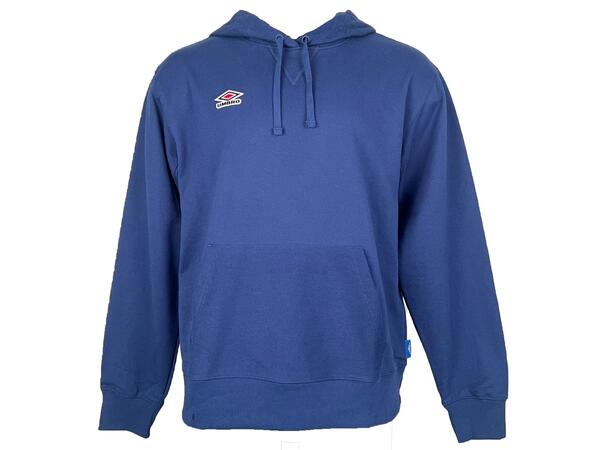 UMBRO Textured Hoodie Blå M Luvtröja med känguruficka 