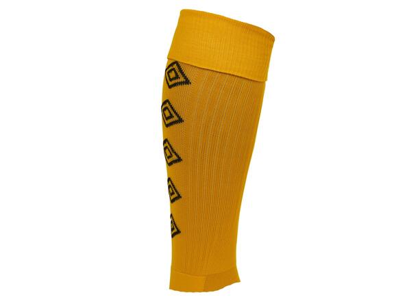 UMBRO UX Footless Gul/Svart M Fotbollstrumpa utan fot 