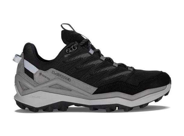 LOWA MADDOX PRO GTX LO WS WIDE Svart 5,5 Vandringssko med Goretex bred läst dam 