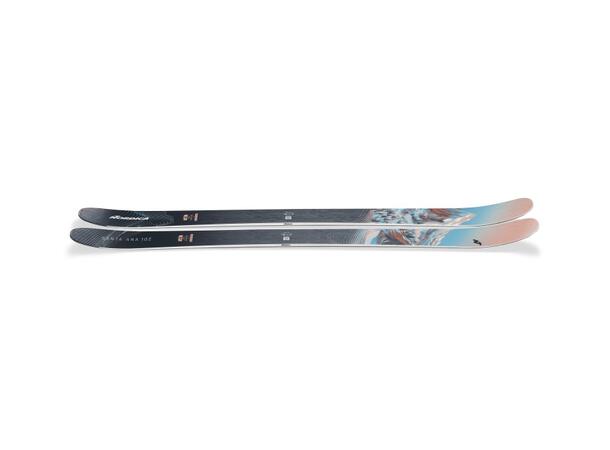 NORDICA SANTA ANA 102 Orange 155 Skidor All Mountain dam (flat) 